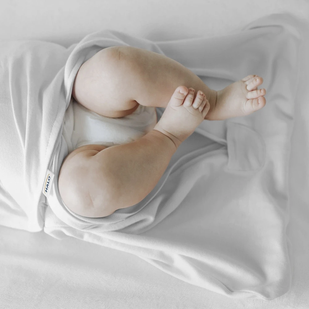 Halo Gigoteuse D'emmaillotage été Sleepsack 3-6 Mois Blanc 9 Halo Gigoteuse D'emmaillotage été Sleepsack 3-6 Mois Blanc – Image 9