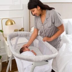 Halo Lit Cododo Bassinest Flex Heather Weave -Allobébé ad063149056 7
