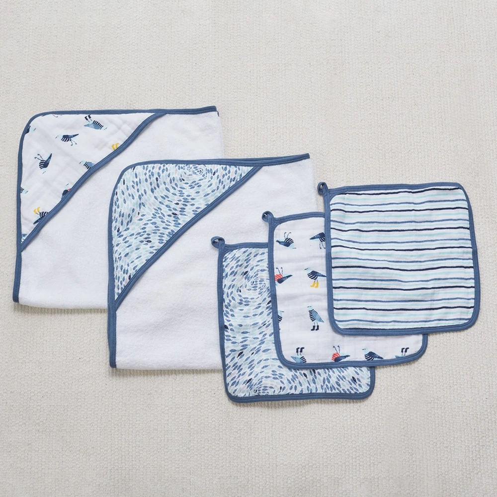 Lot De 3 Débarbouillettes Seashore 3 Lot De 3 Débarbouillettes Seashore – Image 3