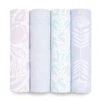 Lot De 4 Langes En Mousseline De Coton Damsel