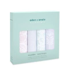 Lot De 4 Langes En Mousseline De Coton Damsel 13 Lot De 4 Langes En Mousseline De Coton Damsel -Allobébé ad121052244 2
