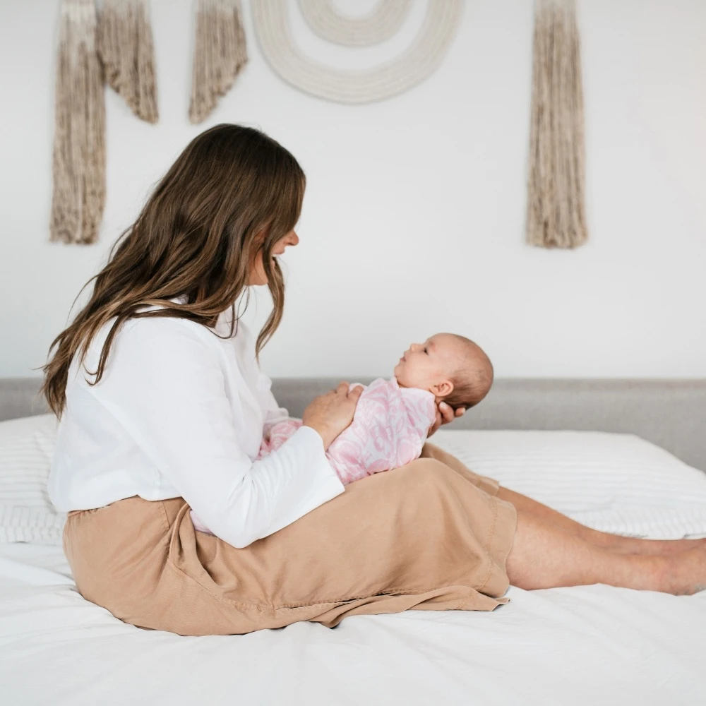 Lot De 4 Langes En Mousseline De Coton Damsel 7 Lot De 4 Langes En Mousseline De Coton Damsel – Image 7