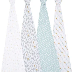 Lot De 4 Maxi-langes Alphabet Et Animaux 13 Lot De 4 Maxi-langes Alphabet Et Animaux -Allobébé ad121054989 3