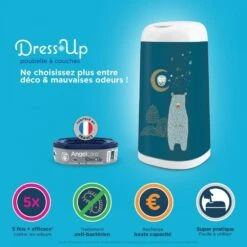 Angelcare Starter Pack Poubelle à Couches 11 Angelcare Starter Pack Poubelle à Couches -Allobébé ag050005209 4