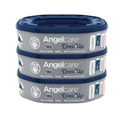 Angelcare Lot De 3 Recharges Octogonales Pour Poubelle Dress Up
