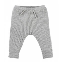 Legging Maille Gris Chiné 9 Mois