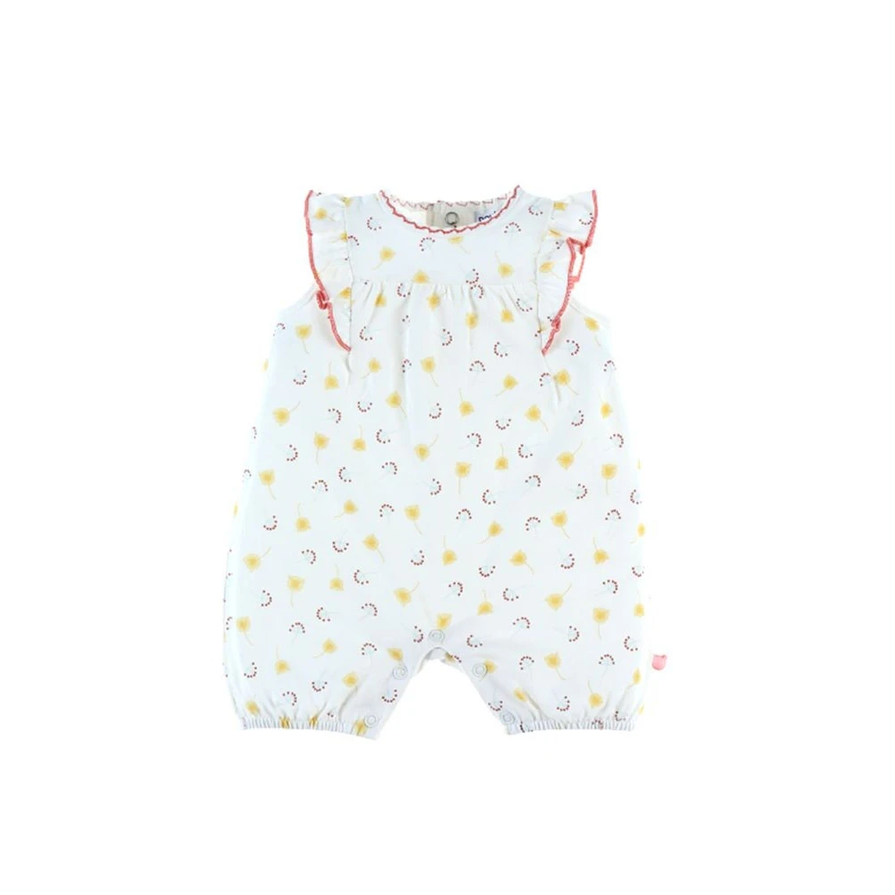 Pyjama Combishort été Coton Bio Fleuri 9 Mois 1 Pyjama Combishort été Coton Bio Fleuri 9 Mois