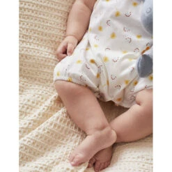 Pyjama Combishort été Coton Bio Fleuri 9 Mois 10 Pyjama Combishort été Coton Bio Fleuri 9 Mois -Allobébé am0231000521 4