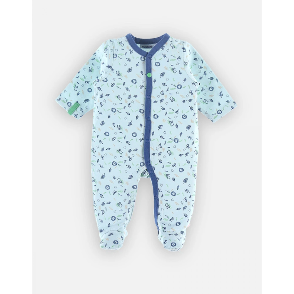 Pyjama En Jersey à Imprimé Bleu 3 Mois 1 Pyjama En Jersey à Imprimé Bleu 3 Mois