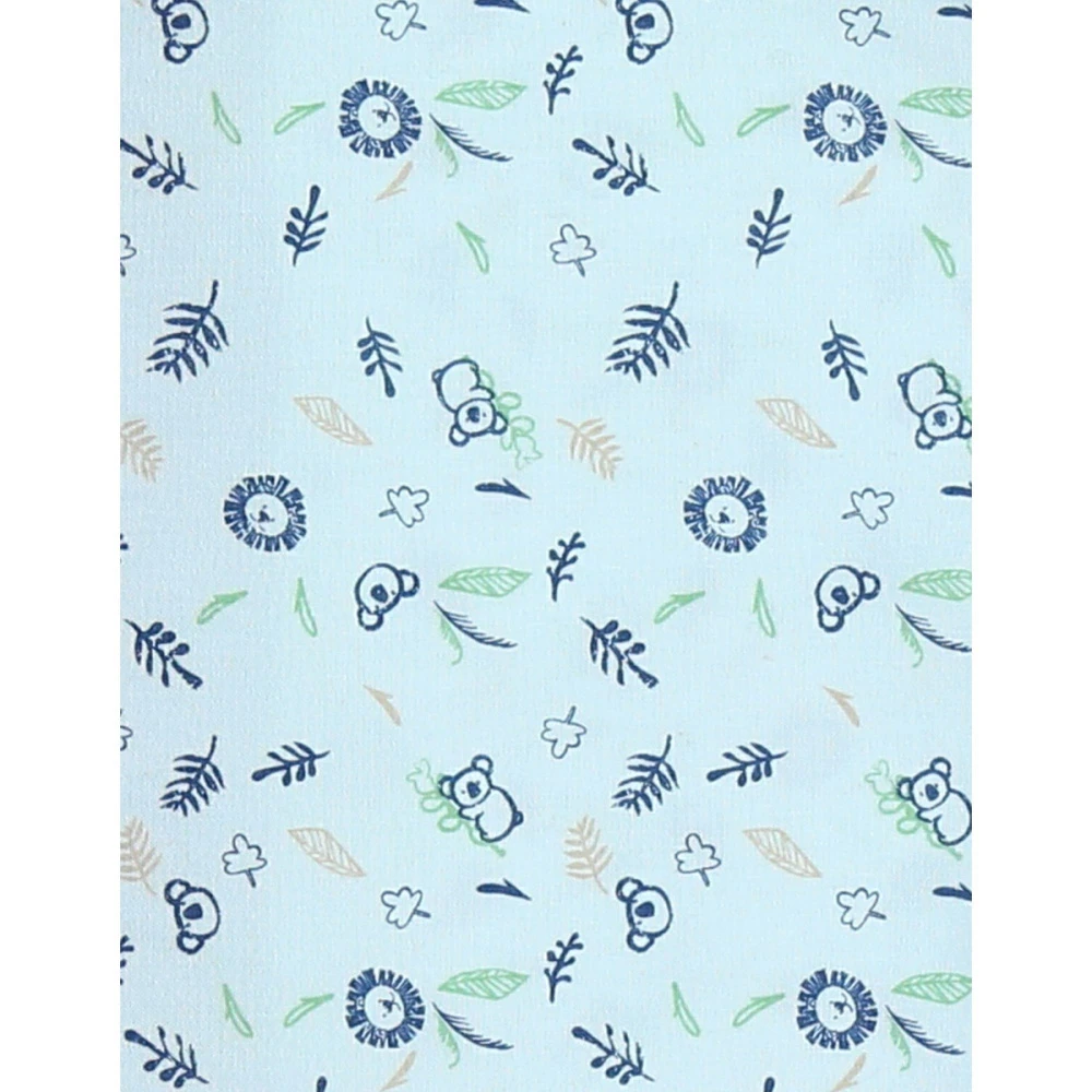 Pyjama En Jersey à Imprimé Bleu 3 Mois 4 Pyjama En Jersey à Imprimé Bleu 3 Mois – Image 4