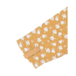 Pyjama 1 Pièce Fleuri En Jersey Moutarde 9 Mois -Allobébé am023109989 3