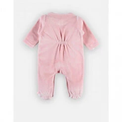 Pyjama Bébé Velours Girafe Rose 3 Mois -Allobébé am023112308 4