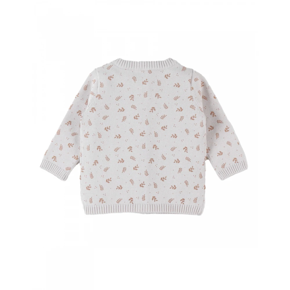 Gilet Fleurs Beige 18 Mois 3 Gilet Fleurs Beige 18 Mois – Image 3