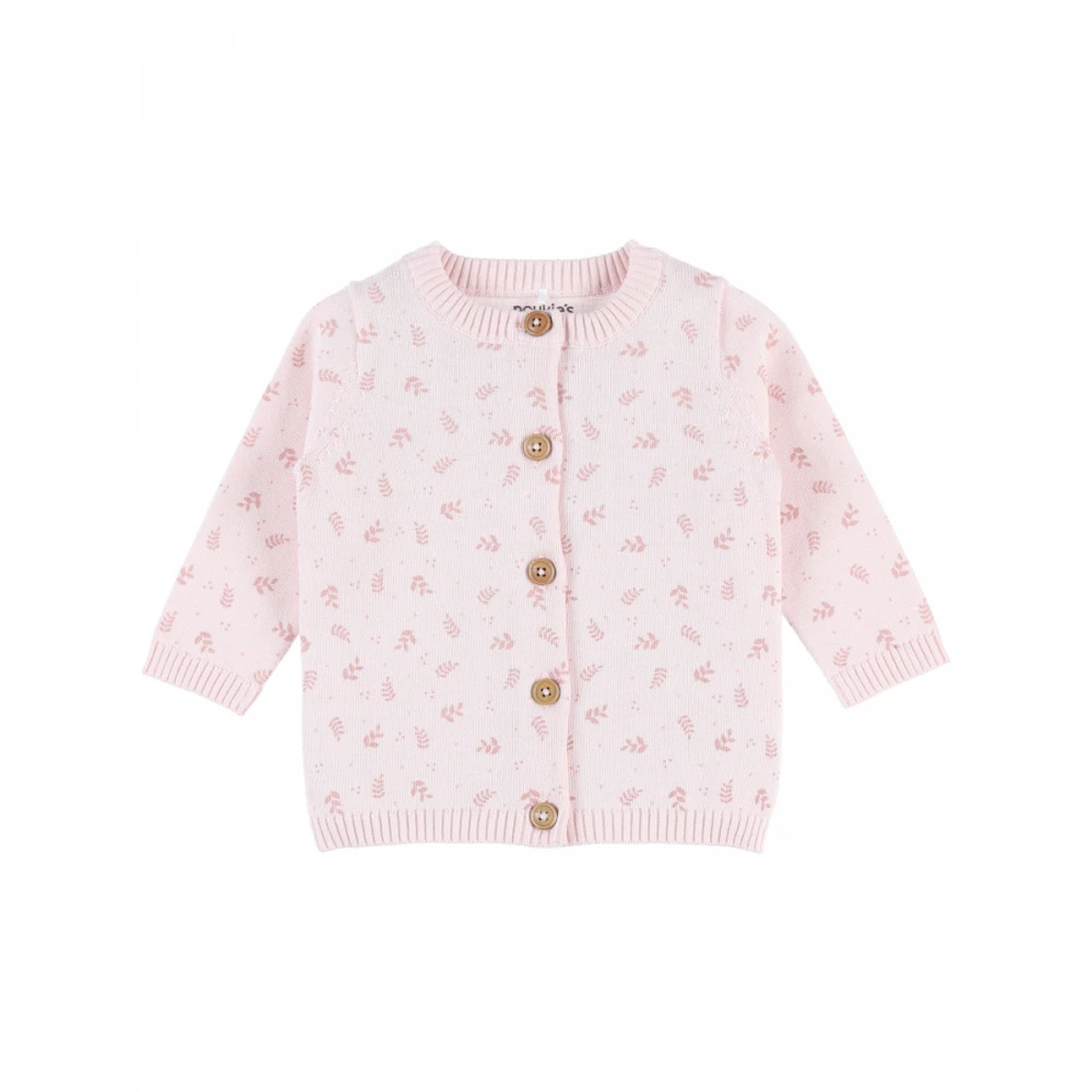 Gilet Maille Rose Fleurs 6 Mois 1 Gilet Maille Rose Fleurs 6 Mois