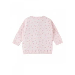 Gilet Maille Rose Fleurs 12 Mois 7 Gilet Maille Rose Fleurs 12 Mois -Allobébé am023145536 3