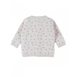 Gilet Fleurs Beige 6 Mois -Allobébé am023145541 2