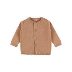 Gilet Maille Marron 9 Mois