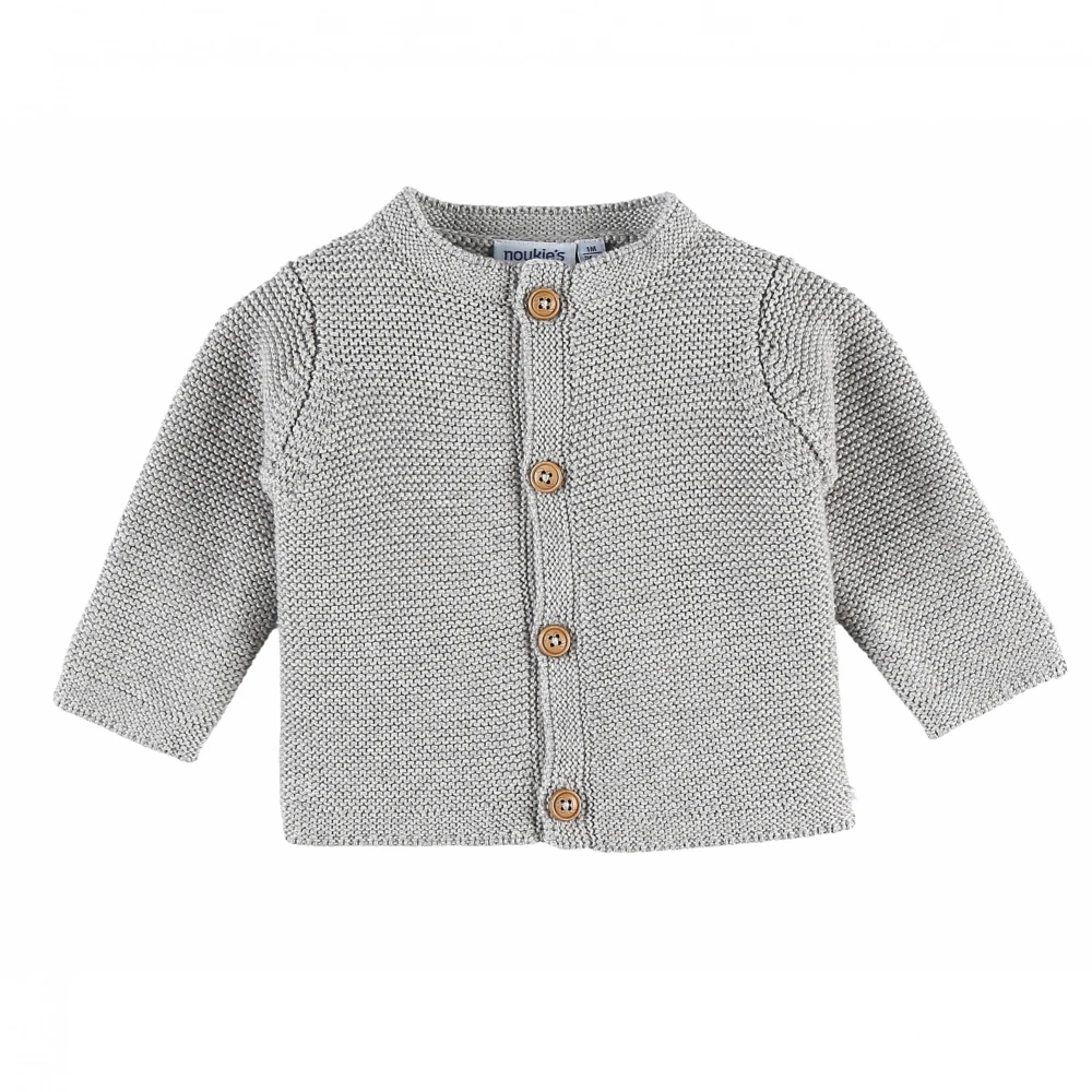 Gilet Maille Gris Chiné 18 Mois 1 Gilet Maille Gris Chiné 18 Mois