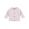 Gilet Maille Rose Pâle 1 Mois