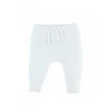 Pantalon Maille Blanc 9 Mois