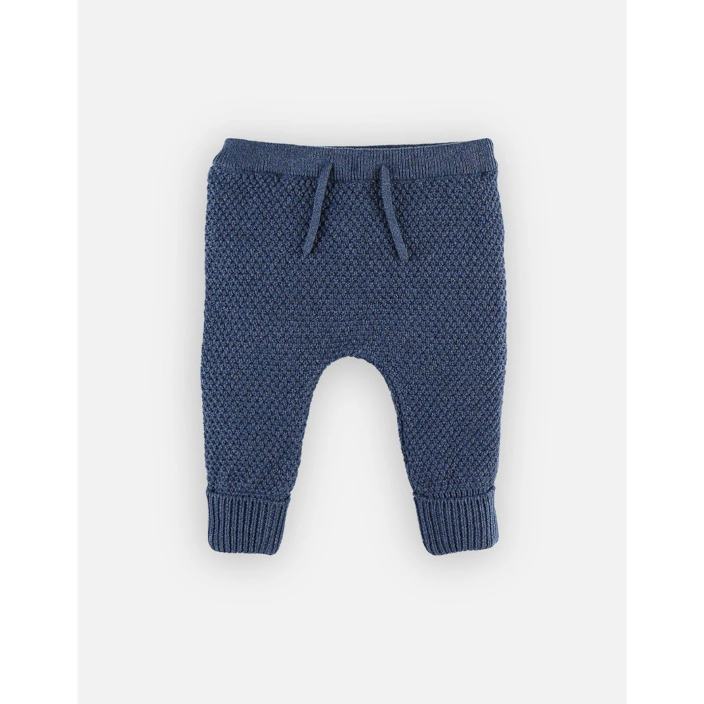 Pantalon Maille Navy 1 Mois 1 Pantalon Maille Navy 1 Mois