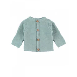 Gilet Vert D'eau 18 Mois