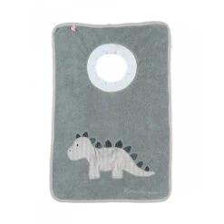 Bavoir Bébé Dinosaure Vert