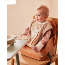 Bavoir Bébé Girafe Beige -Allobébé am051140557 5