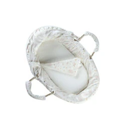 Couffin Naturel écru/rose Lina & Joy