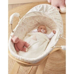 Couffin Naturel écru/rose Lina & Joy 5 Couffin Naturel écru/rose Lina & Joy -Allobébé am063603550 2