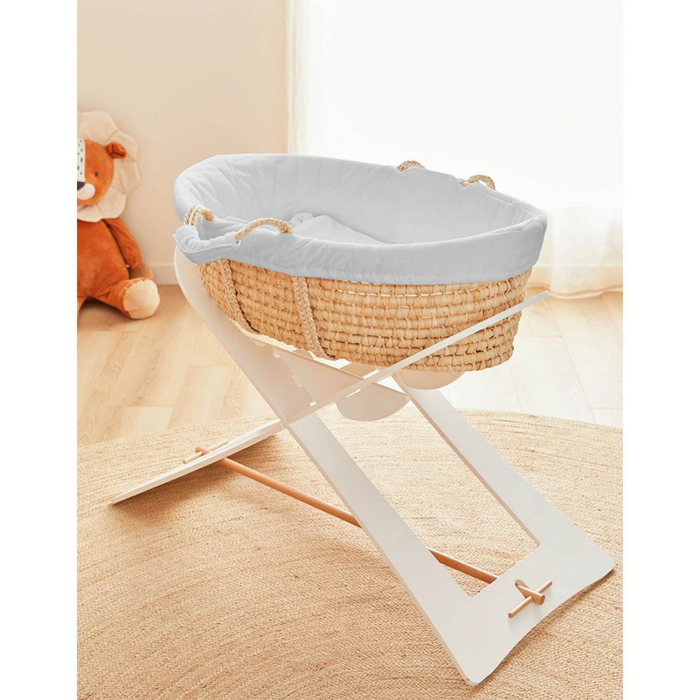 Couffin Naturel Gris Babou & Kendi 2 Couffin Naturel Gris Babou & Kendi – Image 2