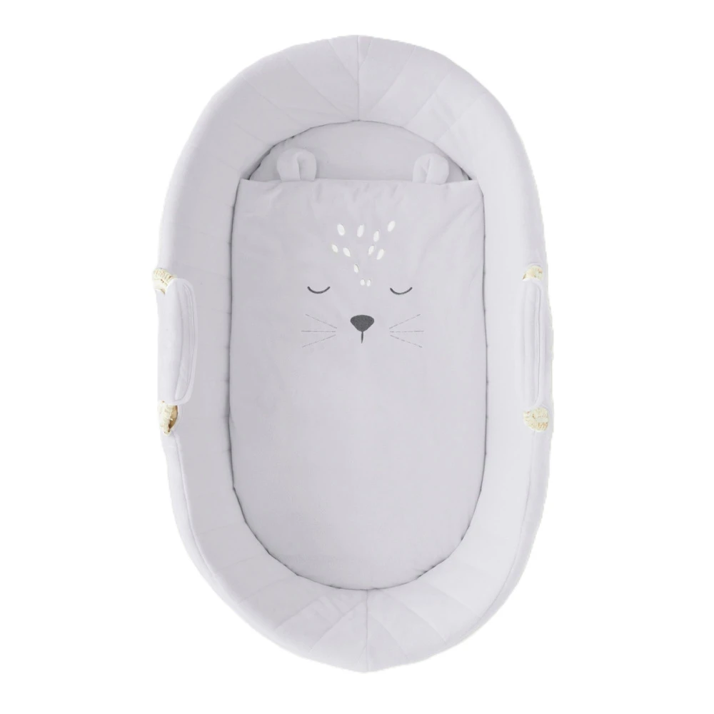 Couffin Naturel Gris Babou & Kendi 3 Couffin Naturel Gris Babou & Kendi – Image 3