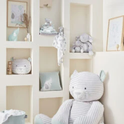 Coussin Déco Jacquard Bio Anna Et Milo 5 Coussin Déco Jacquard Bio Anna Et Milo -Allobébé am067094521 2