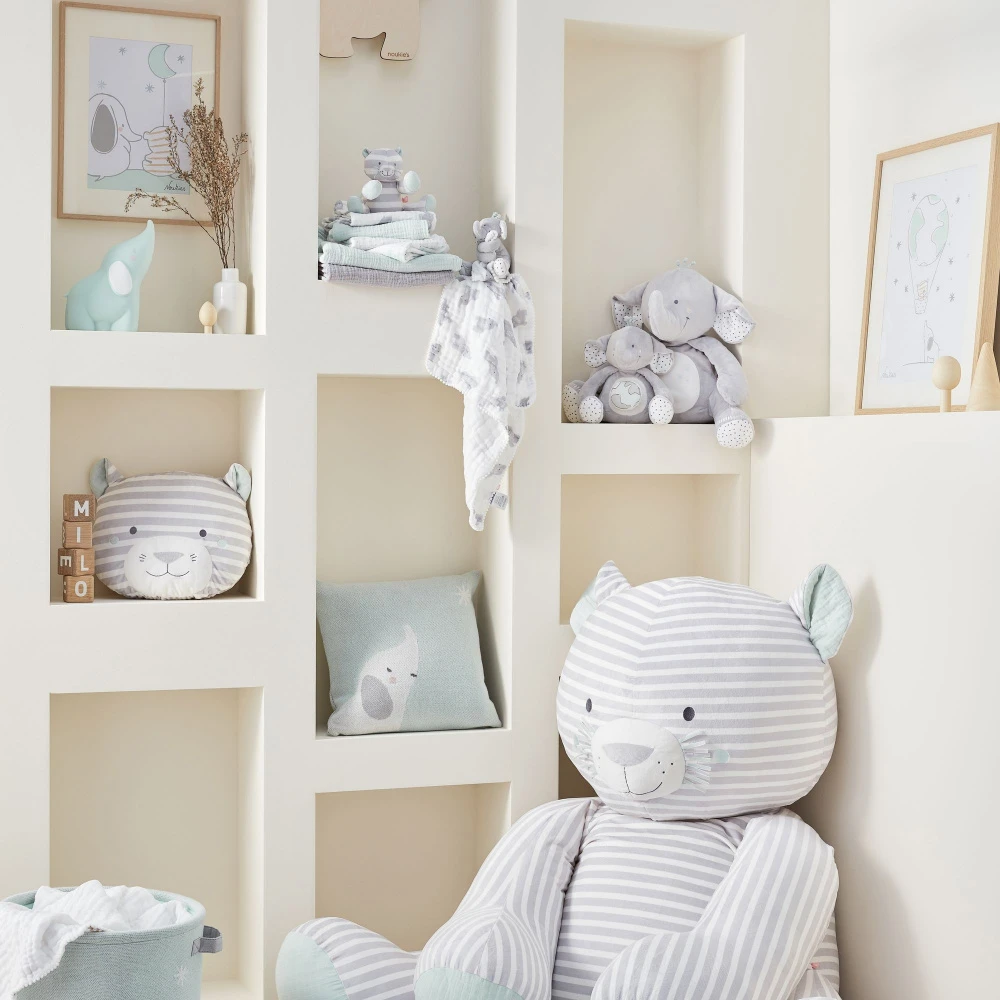 Coussin Déco Jacquard Bio Anna Et Milo 3 Coussin Déco Jacquard Bio Anna Et Milo – Image 3