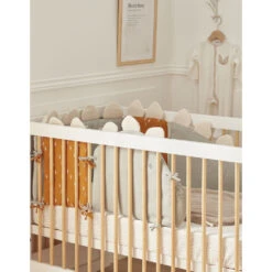 Tour De Lit En Mousseline De Coton Dinosaures -Allobébé am067204274 2