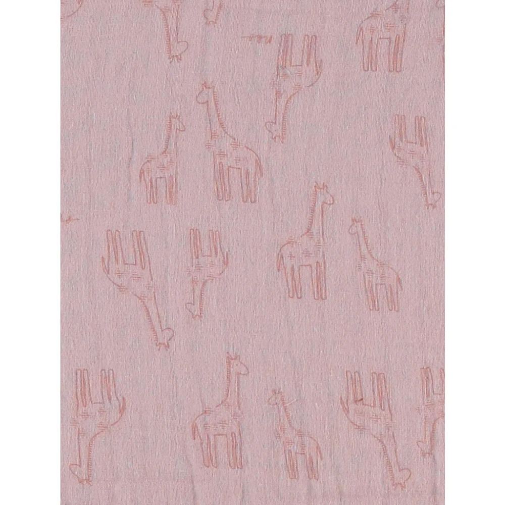 Tour De Lit Coton Bio Motif Girafe Rose 2 Tour De Lit Coton Bio Motif Girafe Rose – Image 2