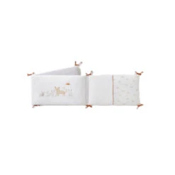 Tour De Lit Babou En Veloudoux écru/gris Clair 9 Tour De Lit Babou En Veloudoux écru/gris Clair -Allobébé am067314396 4