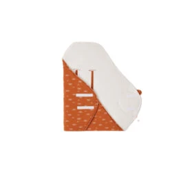 Couverture De Promenade 120 X 95 Cm En Jersey Marron 7 Couverture De Promenade 120 X 95 Cm En Jersey Marron -Allobébé am067414013 3