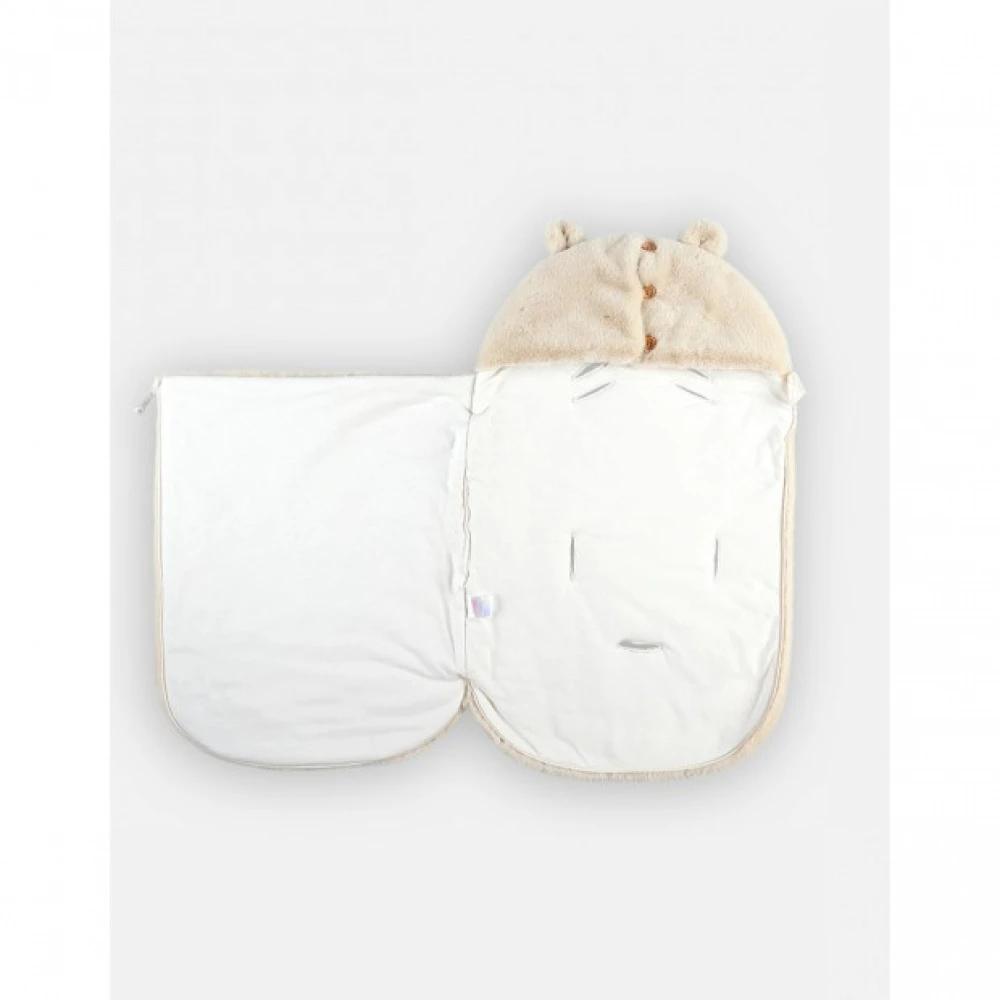 Nid D'ange Long Poil écru 2 Nid D'ange Long Poil écru – Image 2