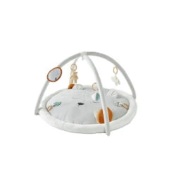 Tapis D'éveil Kendi En Veloudoux Gris