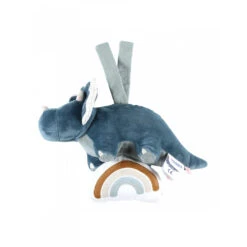 Mini Peluche Musicale Tricératops Ops Bleu 9 Mini Peluche Musicale Tricératops Ops Bleu -Allobébé am083440816 4