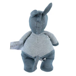 Peluche Coton Bio Paco Bleu 25 Cm 6 Peluche Coton Bio Paco Bleu 25 Cm -Allobébé am083494132 2