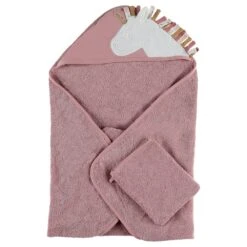 Sortie De Bain Bébé Lina Et Joy -Allobébé am096025475 2