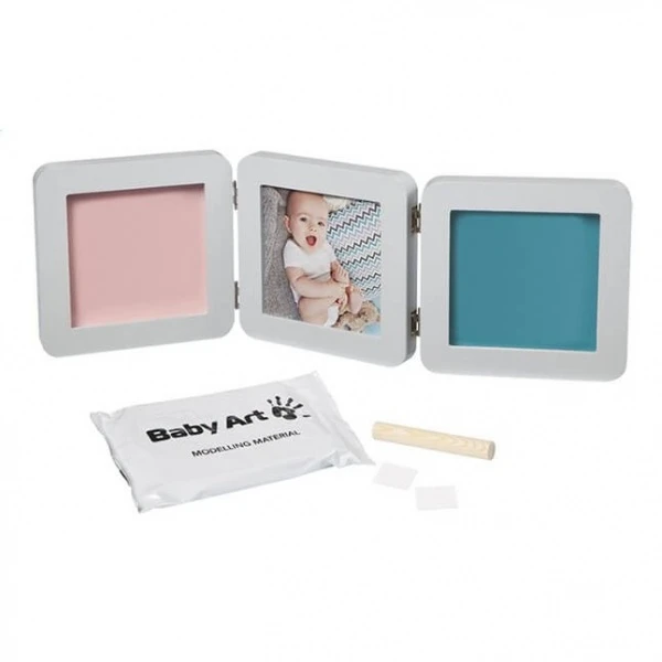 Cadre Empreinte Bébé 3 Volets My Baby Touch Pastel 2 Cadre Empreinte Bébé 3 Volets My Baby Touch Pastel – Image 2