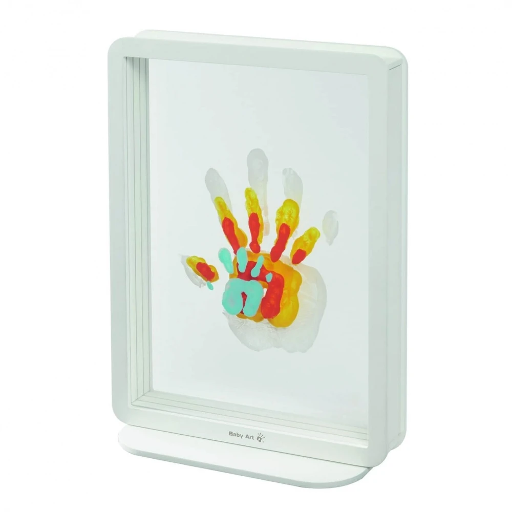 Cadre Transparent 4 Empreintes Family Touch 1 Cadre Transparent 4 Empreintes Family Touch