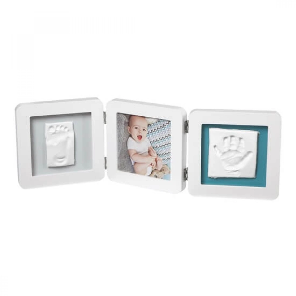 Cadre Empreinte Bébé 3 Volets My Baby Touch Blanc 1 Cadre Empreinte Bébé 3 Volets My Baby Touch Blanc