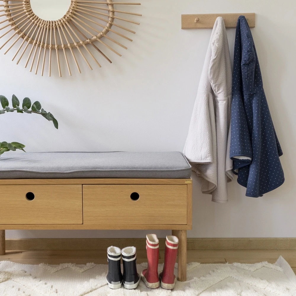 Poncho Pour Siège Auto Teddy Et Gaze De Coton Cadum Sand 2 Poncho Pour Siège Auto Teddy Et Gaze De Coton Cadum Sand – Image 2