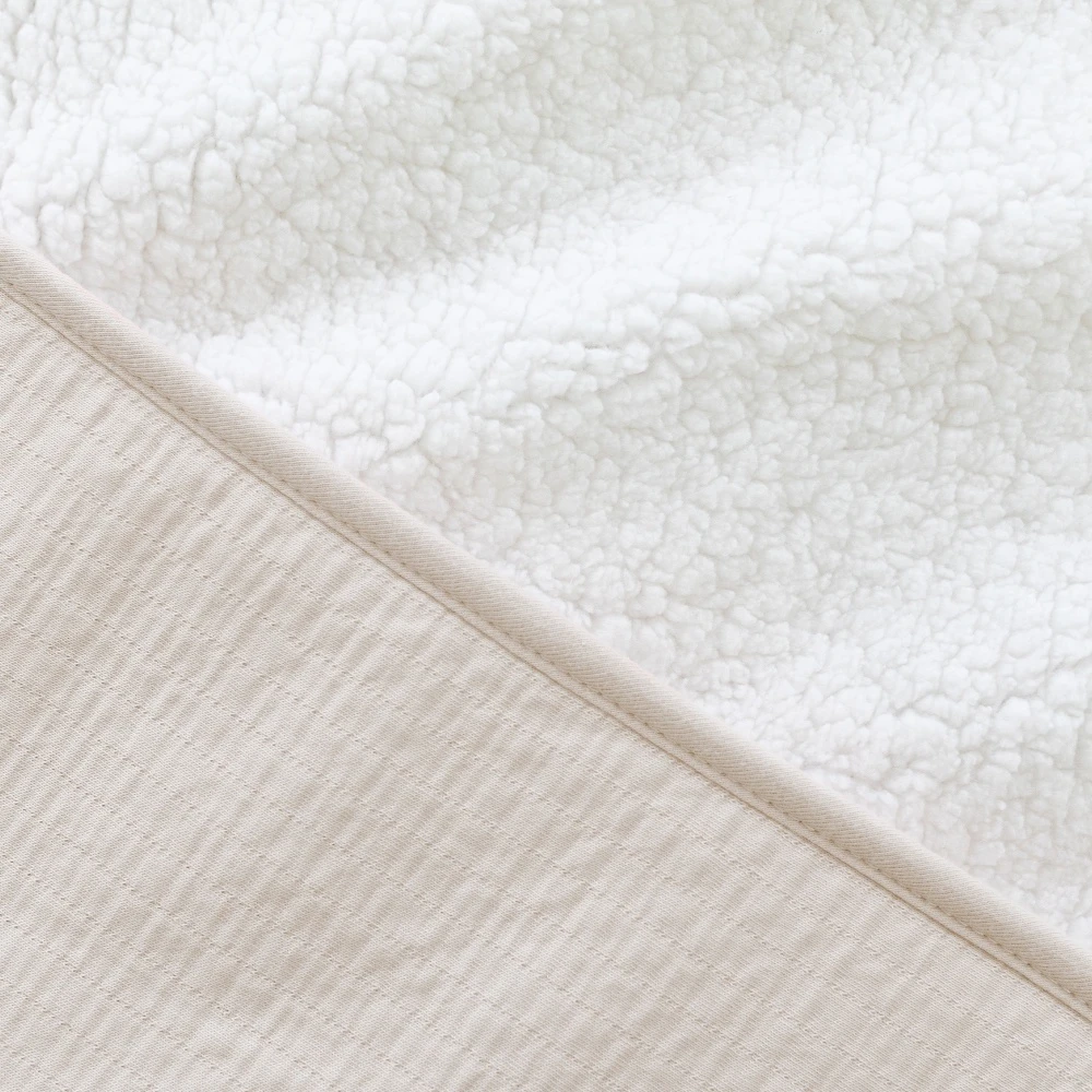 Poncho Pour Siège Auto Teddy Et Gaze De Coton Cadum Sand 5 Poncho Pour Siège Auto Teddy Et Gaze De Coton Cadum Sand – Image 5