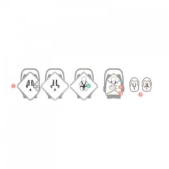 Couverture Pour Siège Auto 0-12 Mois Softy Gris -Allobébé ay040668666 4