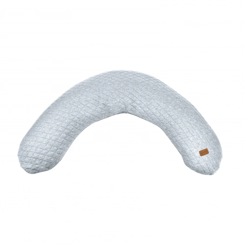 Beaba Coussin D'allaitement Big Flopsy Fleur De Coton Heather Grey 1 Beaba Coussin D'allaitement Big Flopsy Fleur De Coton Heather Grey